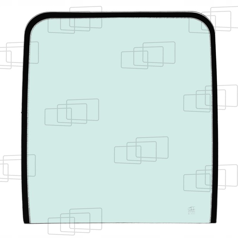 sklo Jcb přední horní s potiskem JHN0178