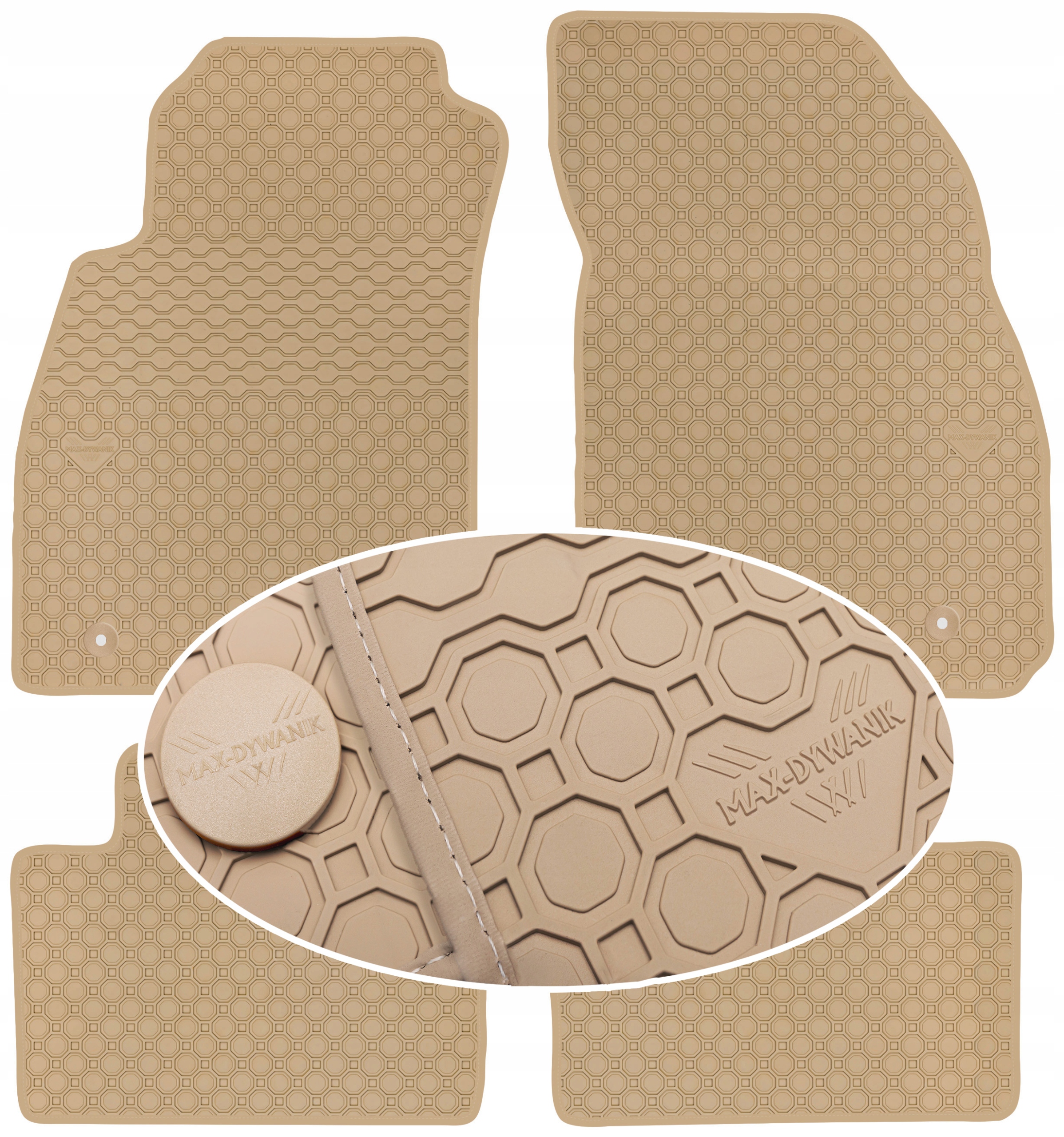 Килимки Max-Килимок резинові 101139641000 4 el.