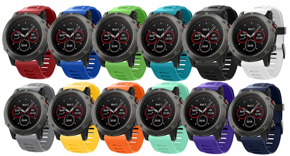 LIMONKOWY Pasek Garmin FENIX 3HR Model Garmin Fenix 3HR