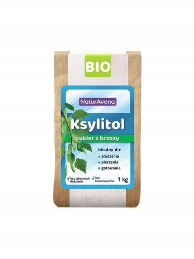 Xylitol z břízy bez umělých přísad 1 kg NaturAvena.