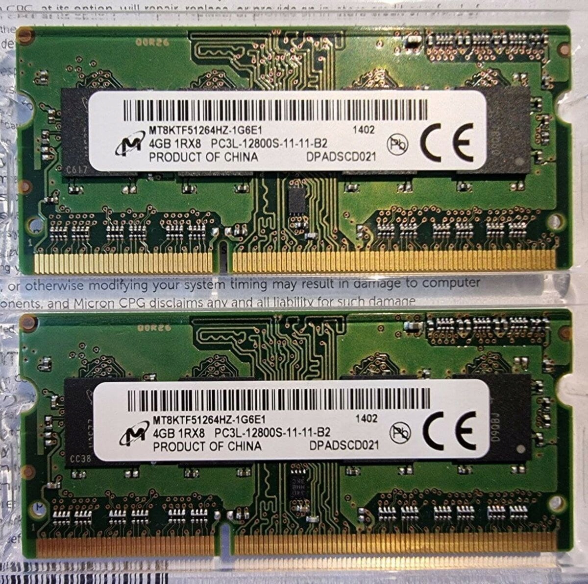 Pamięć Ram DDR3 8GB 2x4GB DDR3 Sodimm PC3 12800S 1600MHz