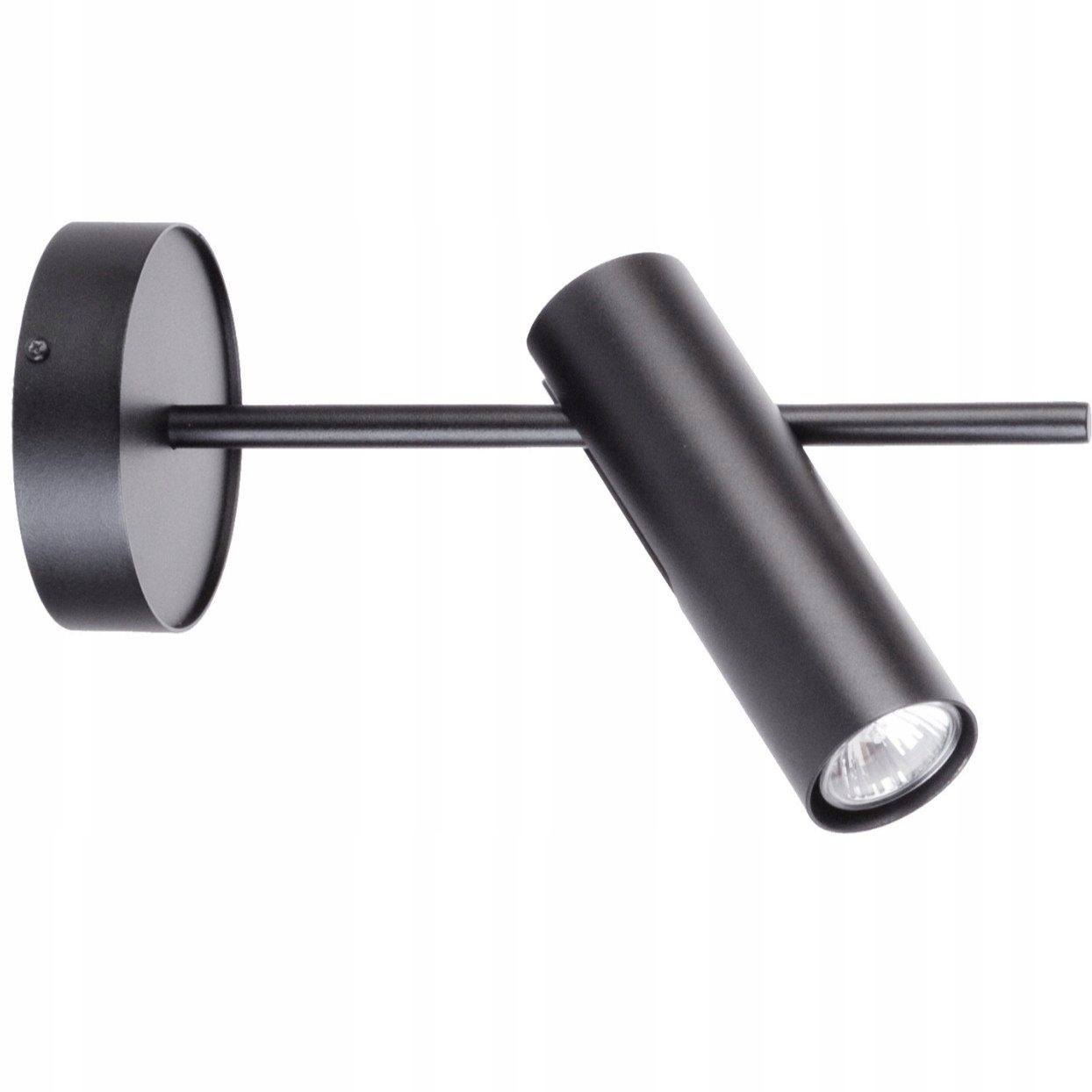 Spotová stropní svítidlo černá, tuba do kuchyně jídelny kancelářského pokoje Leda 1