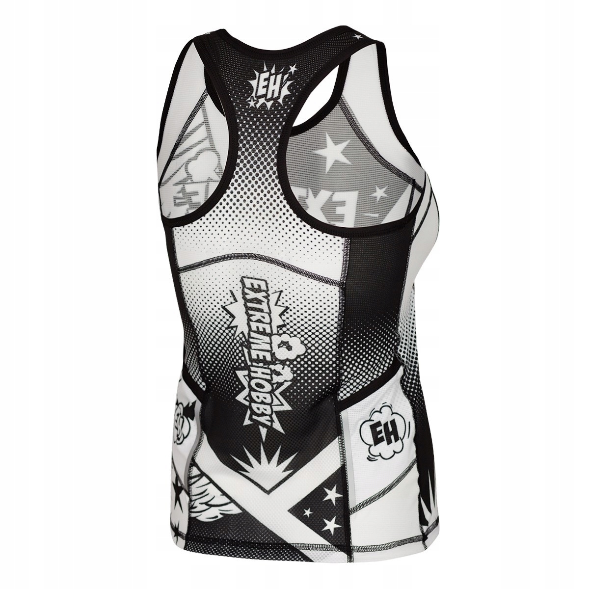 Bezrękawnik na siłownię Sportowy Damski COMICS XL EXTREME HOBBY Dekolt okrągły