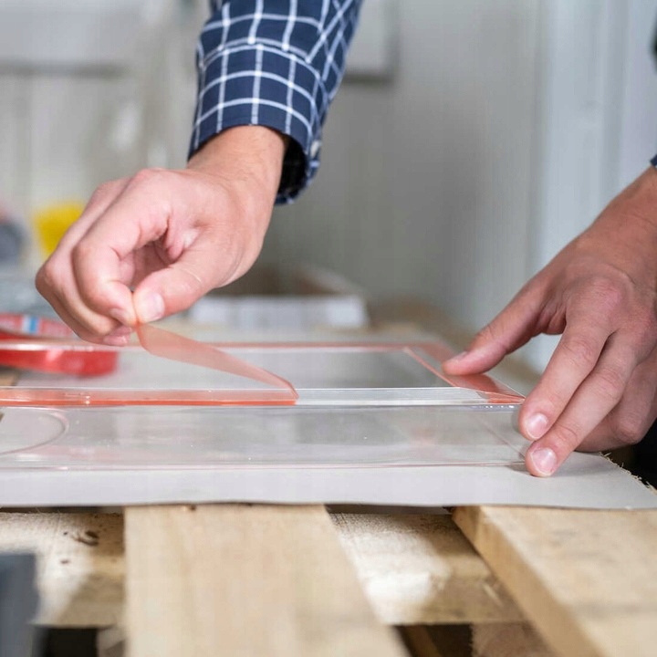 Dwustronna taśma montażowa przezroczysta tesa 5m Długość 5 m