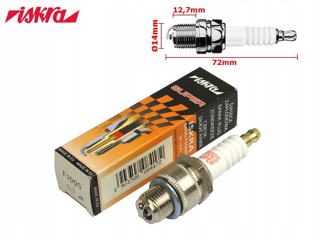 ŚWIECA ZAPŁONOWA ISKRA F100S