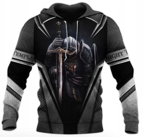 

Bluza templariusz kaptur Rycerz zakon Templariuszy