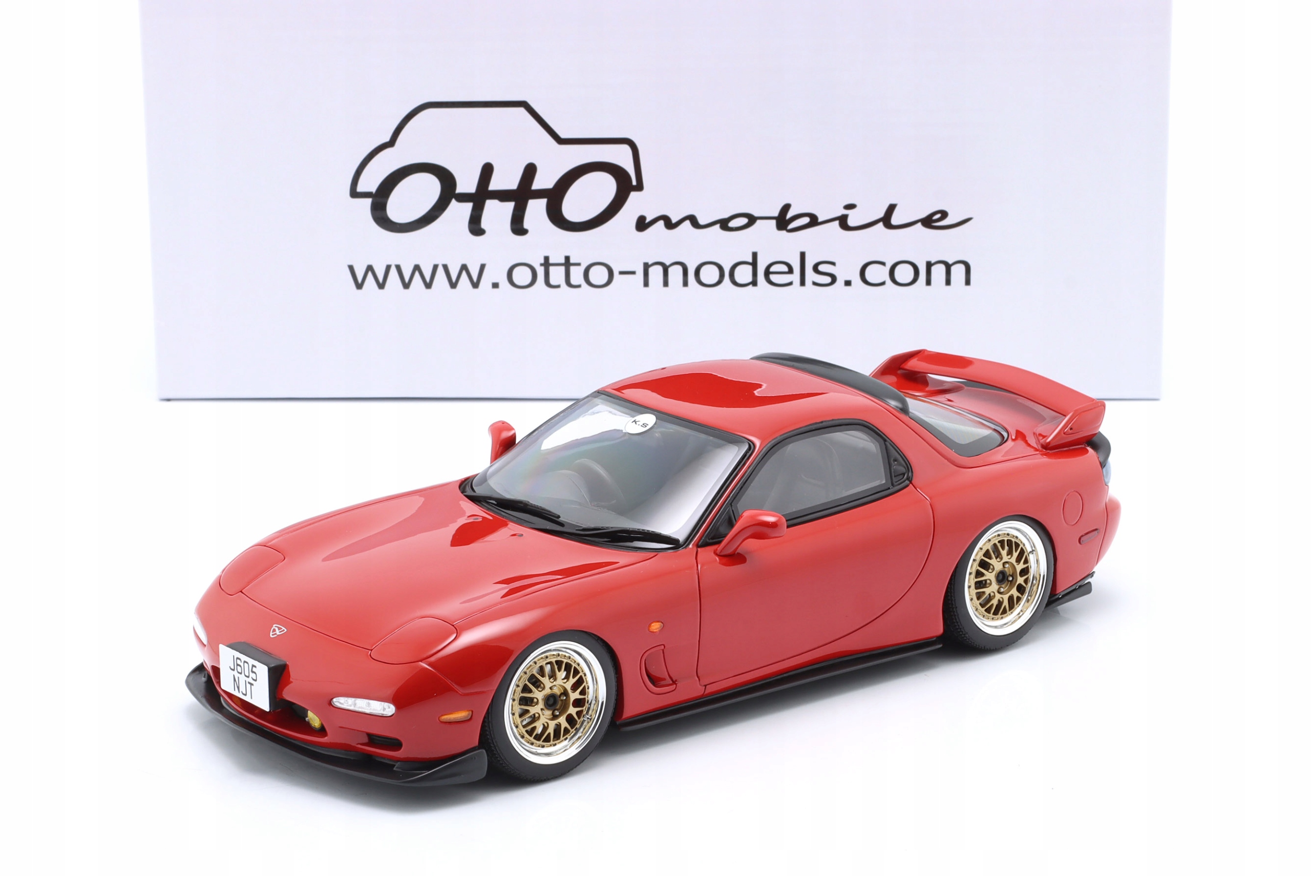 Otto Mazda RX-7 Fd Khyzyl Saleem 2020 Red L.E.1/3000 1:18
