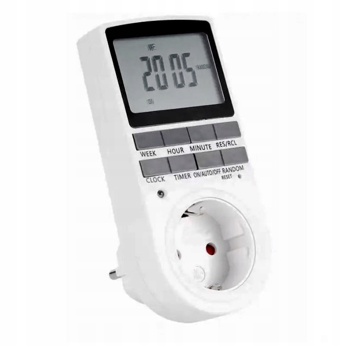 

Wyłącznik Bojler Cyfrowy Timer Energooszczędny
