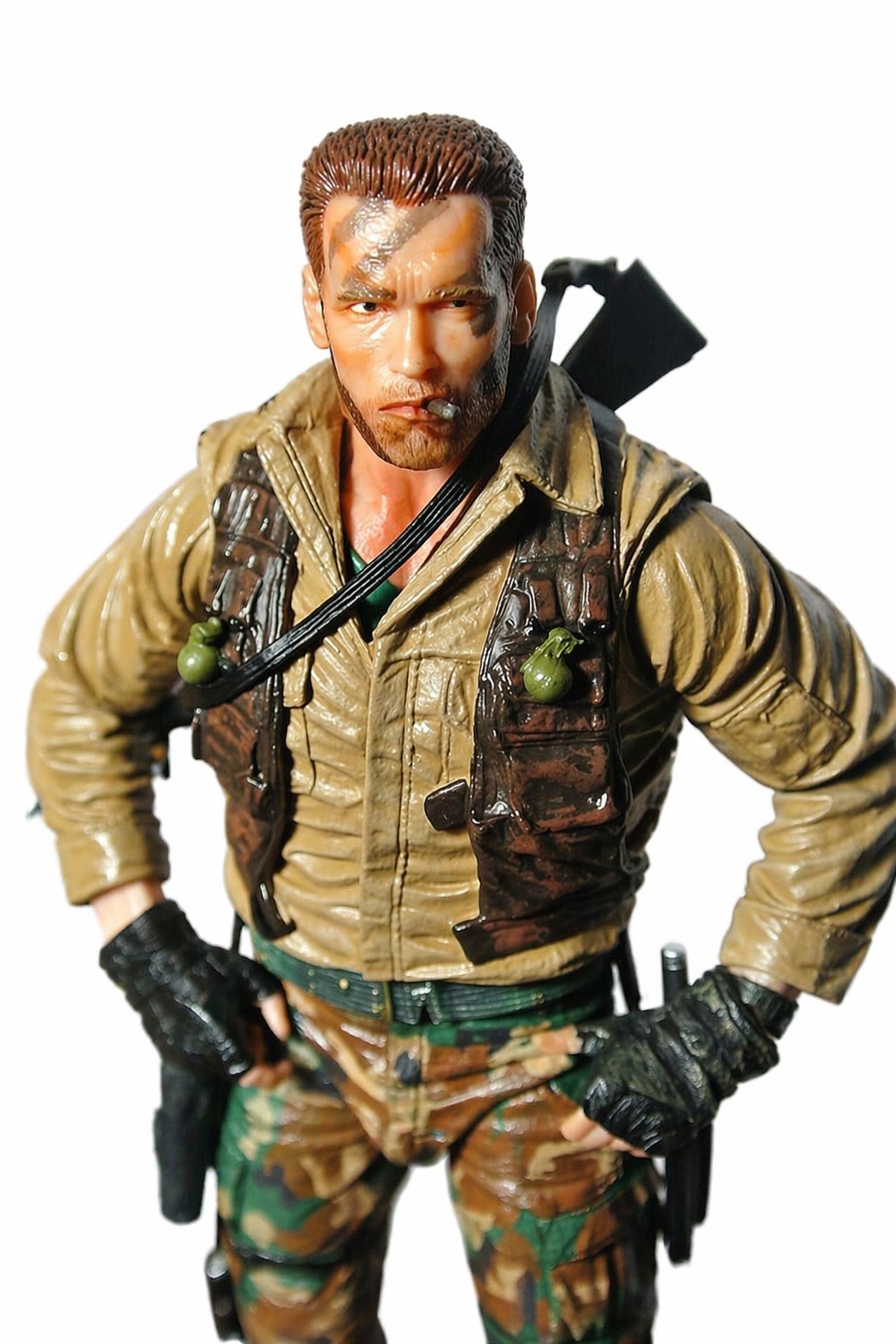 Figurka 19cm Predator Dutch Jungle Extraction Arnold Schwarzenegger Akc.