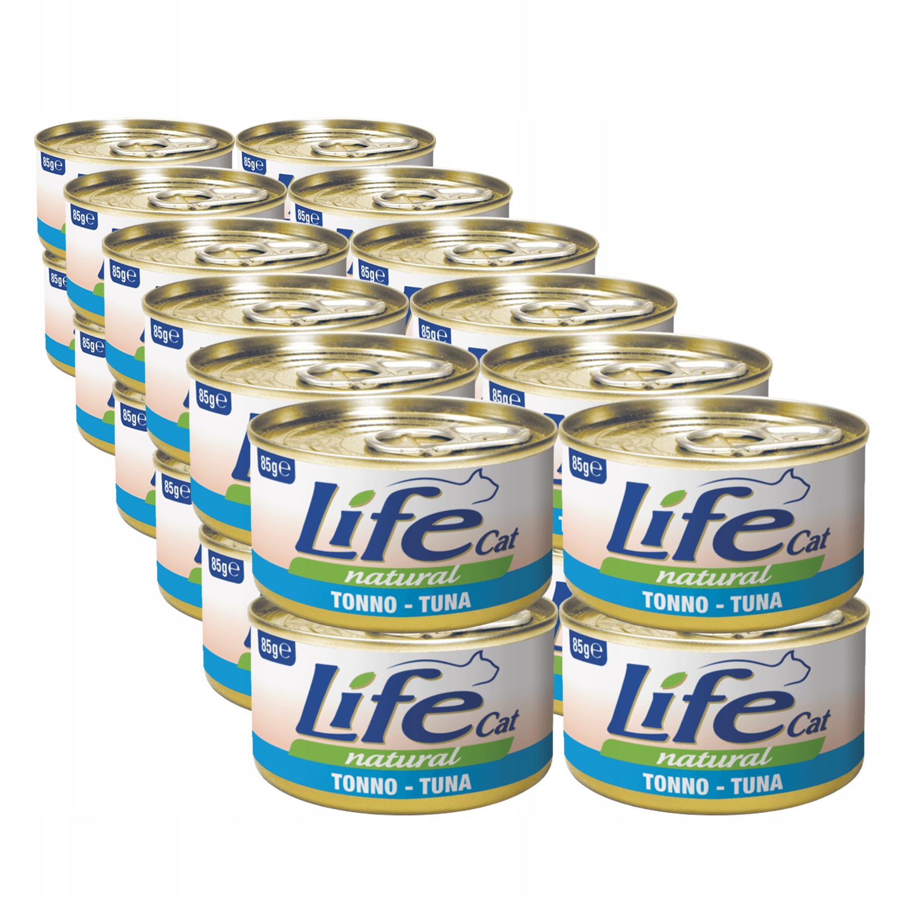 Life Cat Natural Krmivo pro kočky konzerva Set 24x85g tuňák
