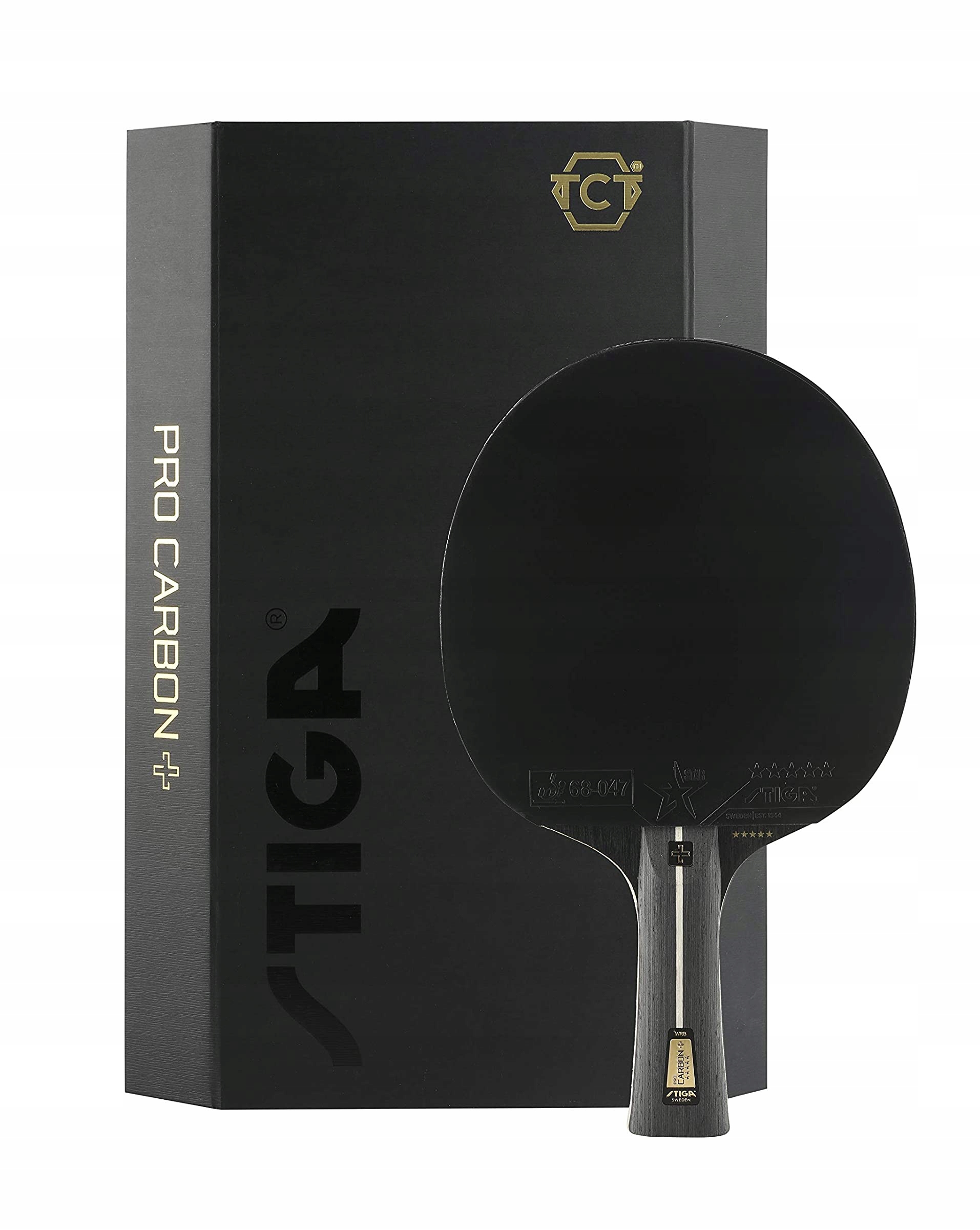 Profesjonalna Rakietka Do Tenisa Stołowego Stiga Pro Carbon+ Ping Pong