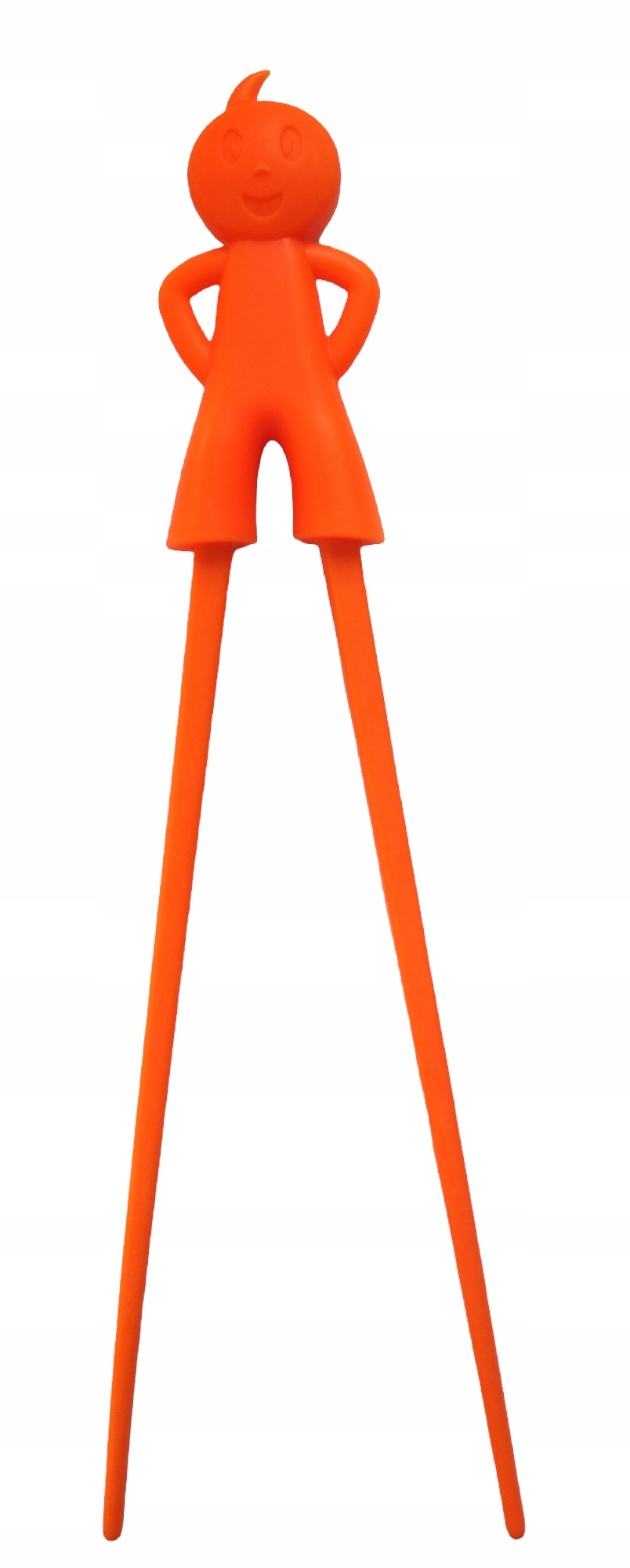 Pałeczki plastikowe z pomocnikiem pomarańczowe