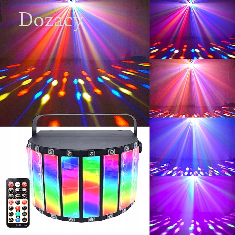 PROJEKTOR DYSKOTEKOWY KULA DISCO REFLEKTOR LED RGB