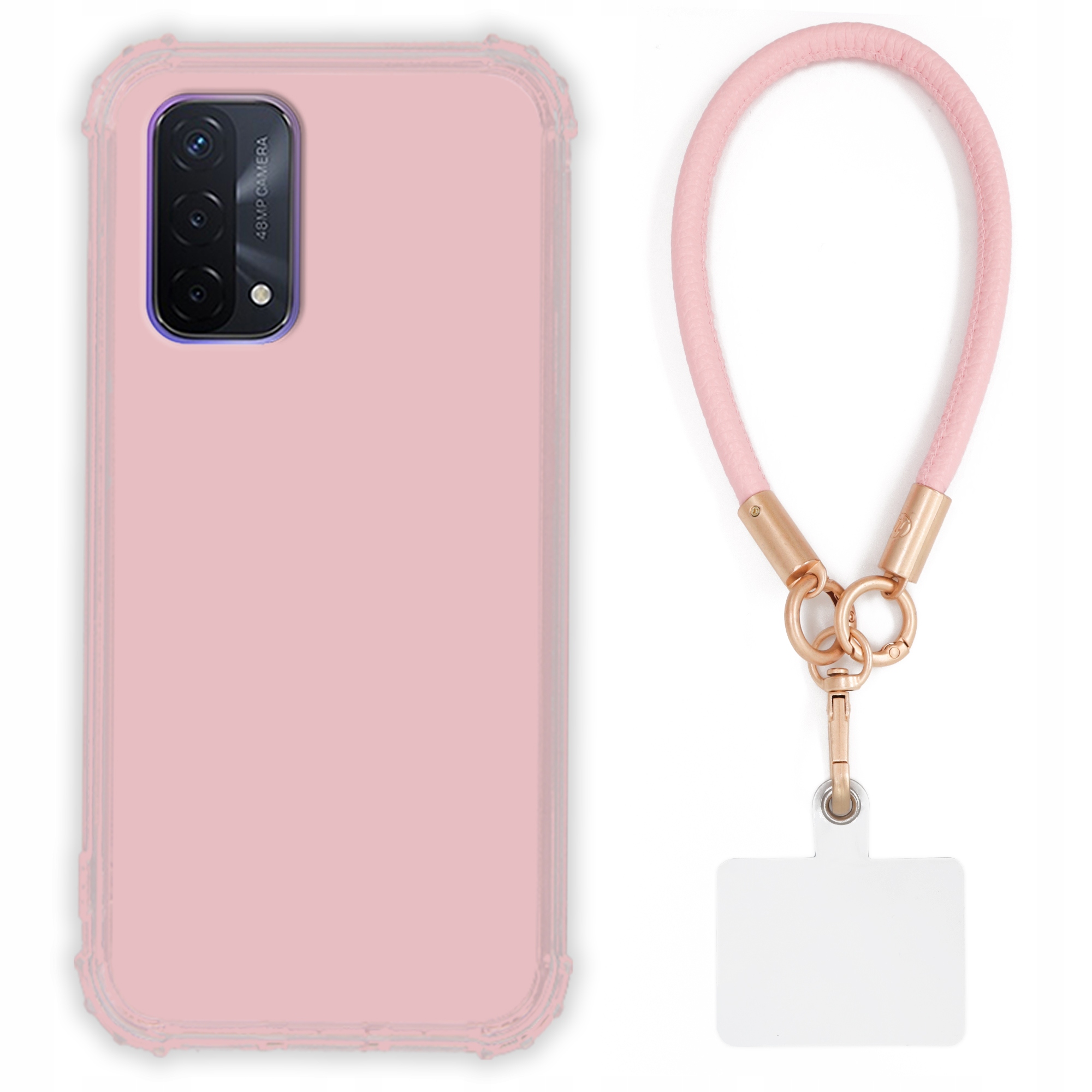 Pouzdro Pro Oppo A93 5G Case Antishock Pinky Růžové vodítko Sada Odolné Tpu