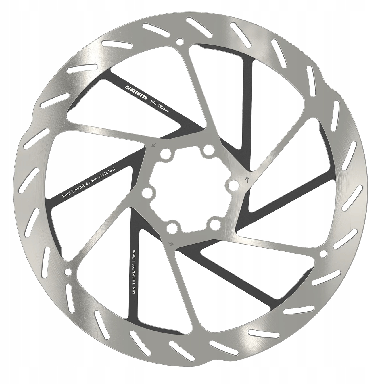 Tarcza hamulca Sram HS2 180mm 6 śrub