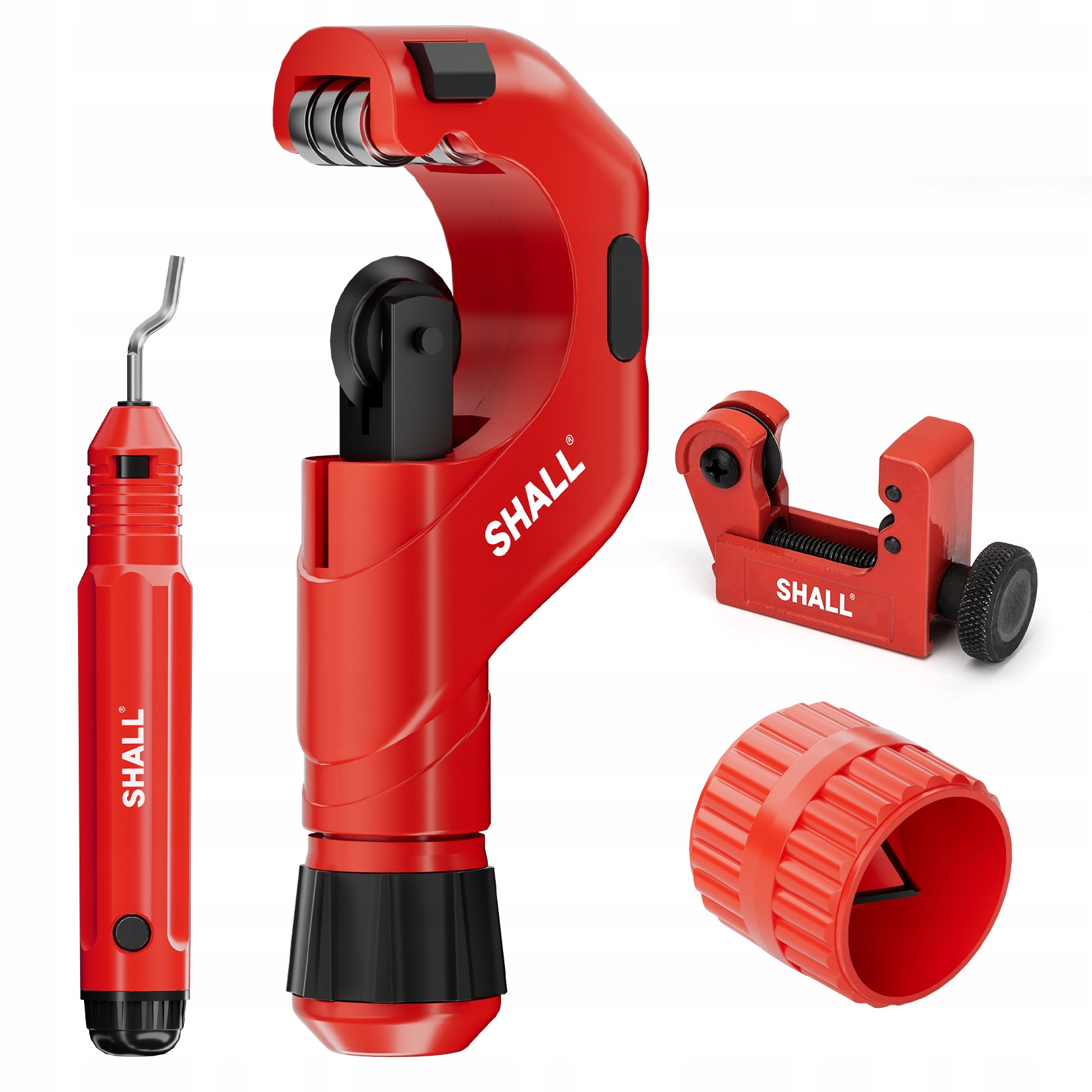 Zestaw Obcinaków do Rur 4 szt., Obcinak do Rur 3-50mm Do PVC/Aluminium/Miedzi