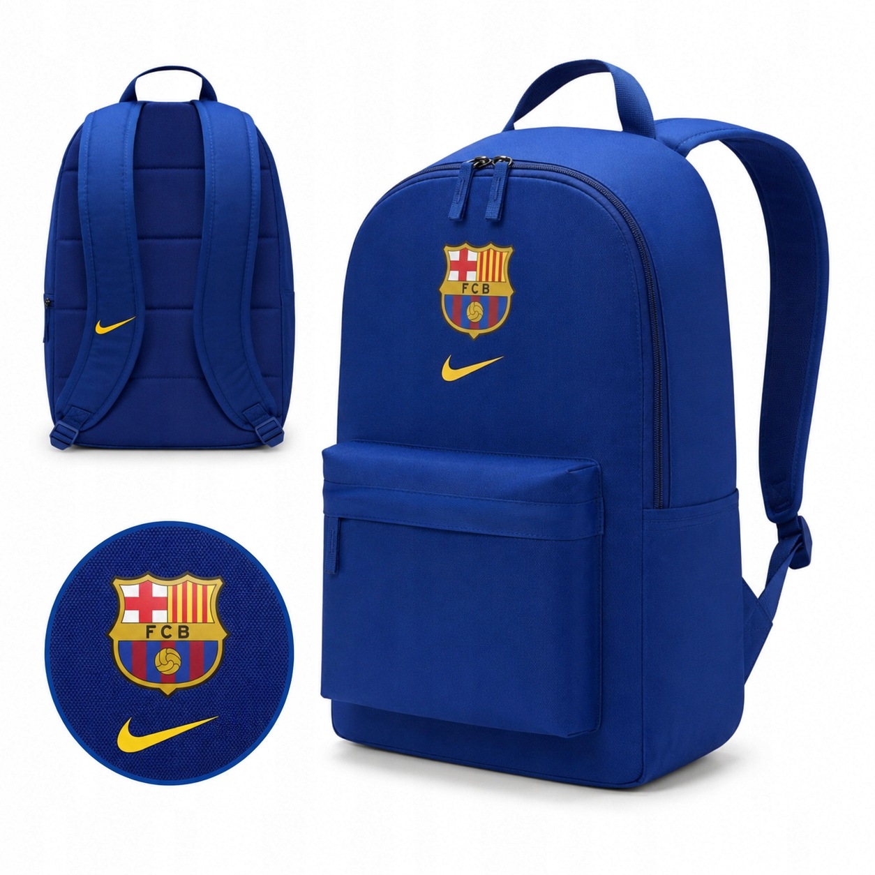 Školní batoh Nike Heritage Fc Barcelona HV3353-400 sportovní pro kluky