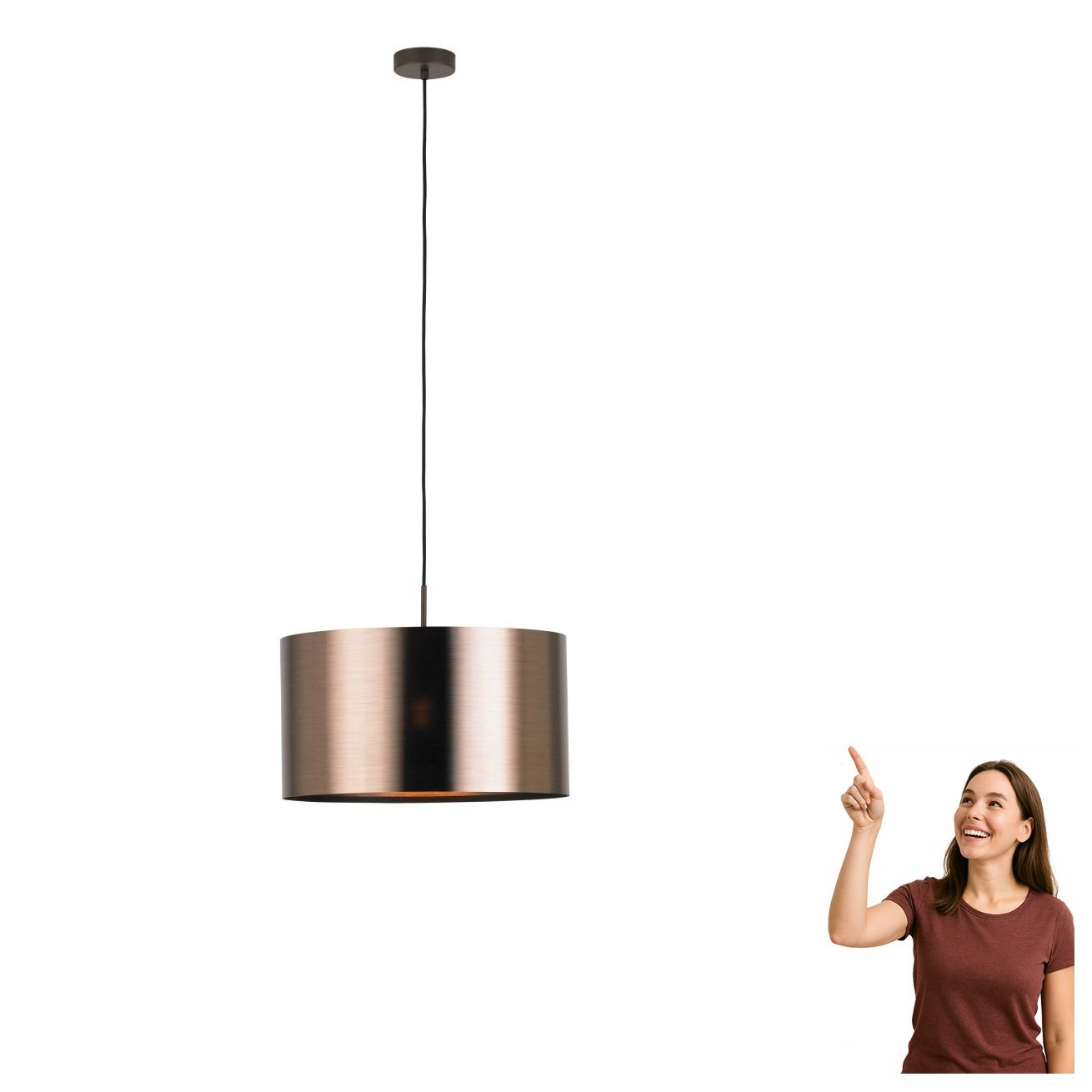 Závesná lampa Saganto 1 39356 Eglo