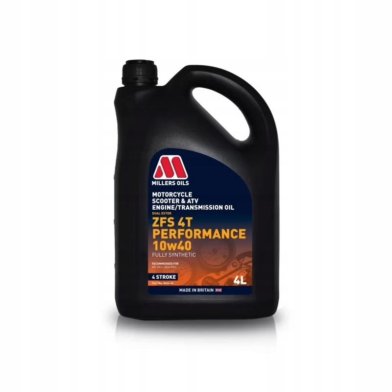 Millers Oils Zfs 4T Performance 10W40 4L