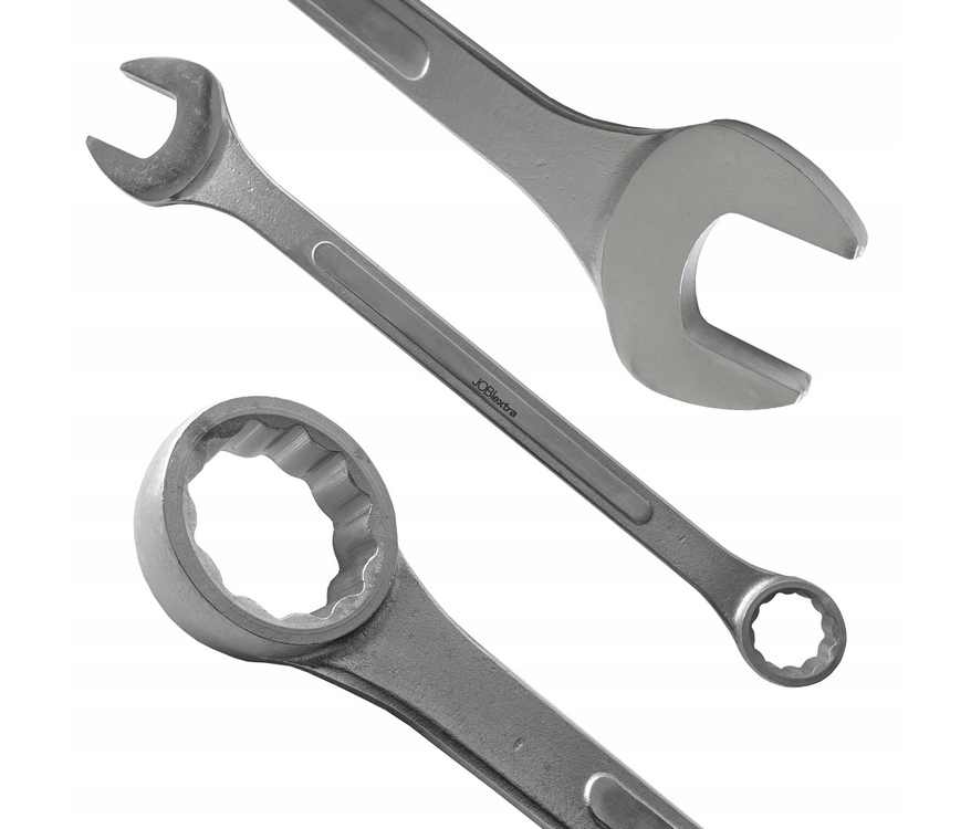 Klucz Płasko-oczkowy 41 MM Jobiextra Stal Cr-V