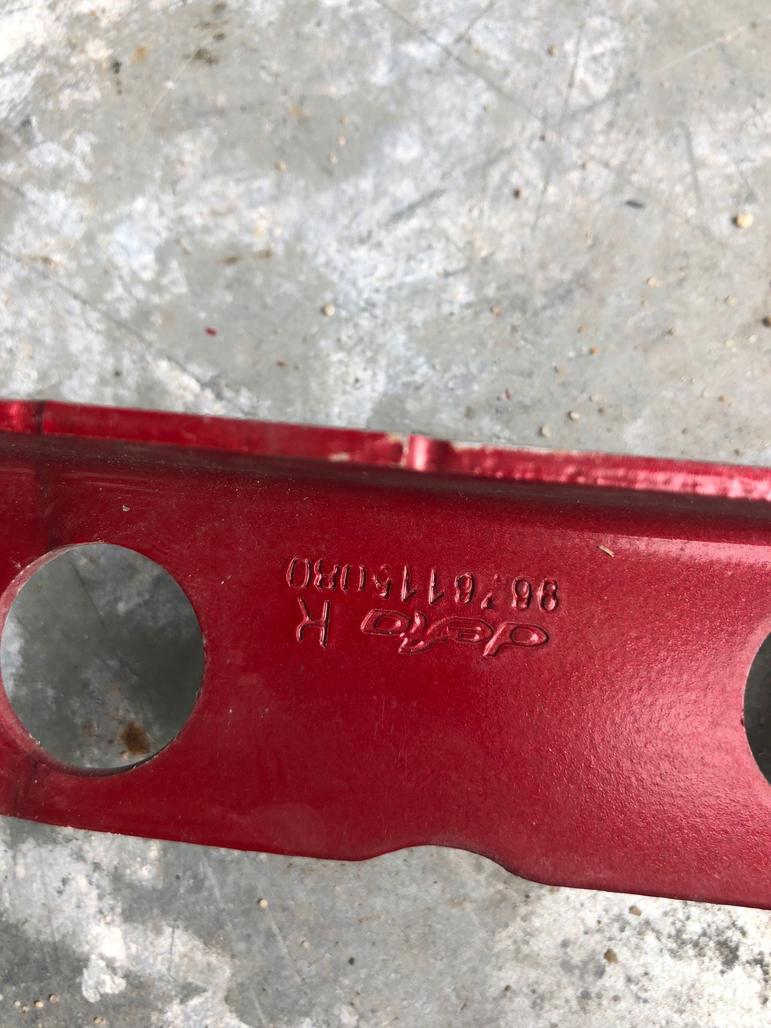 hinge bonnets right C4 PICASSO II 9676115080 EPYD