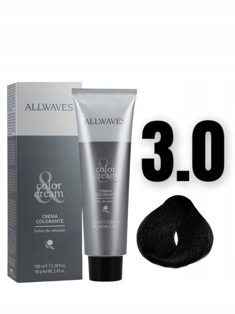ALLWAVES Color Cream 3.0 100ml farba do włosów