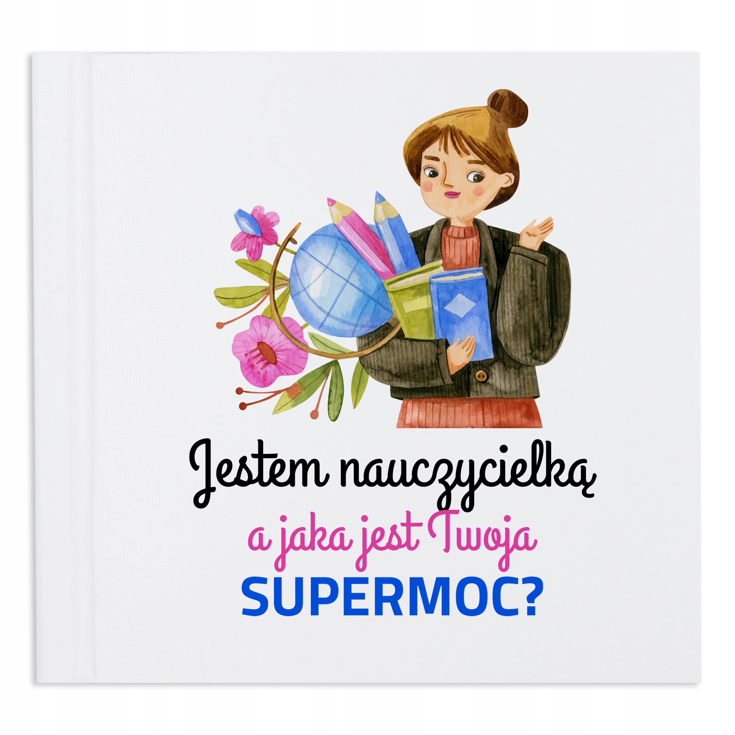 Bílý Fotoalbum Dárek Pro Učitelku Wz