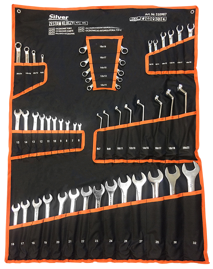 Плоские ключи 6-32 TORX набор ключей 47SZ