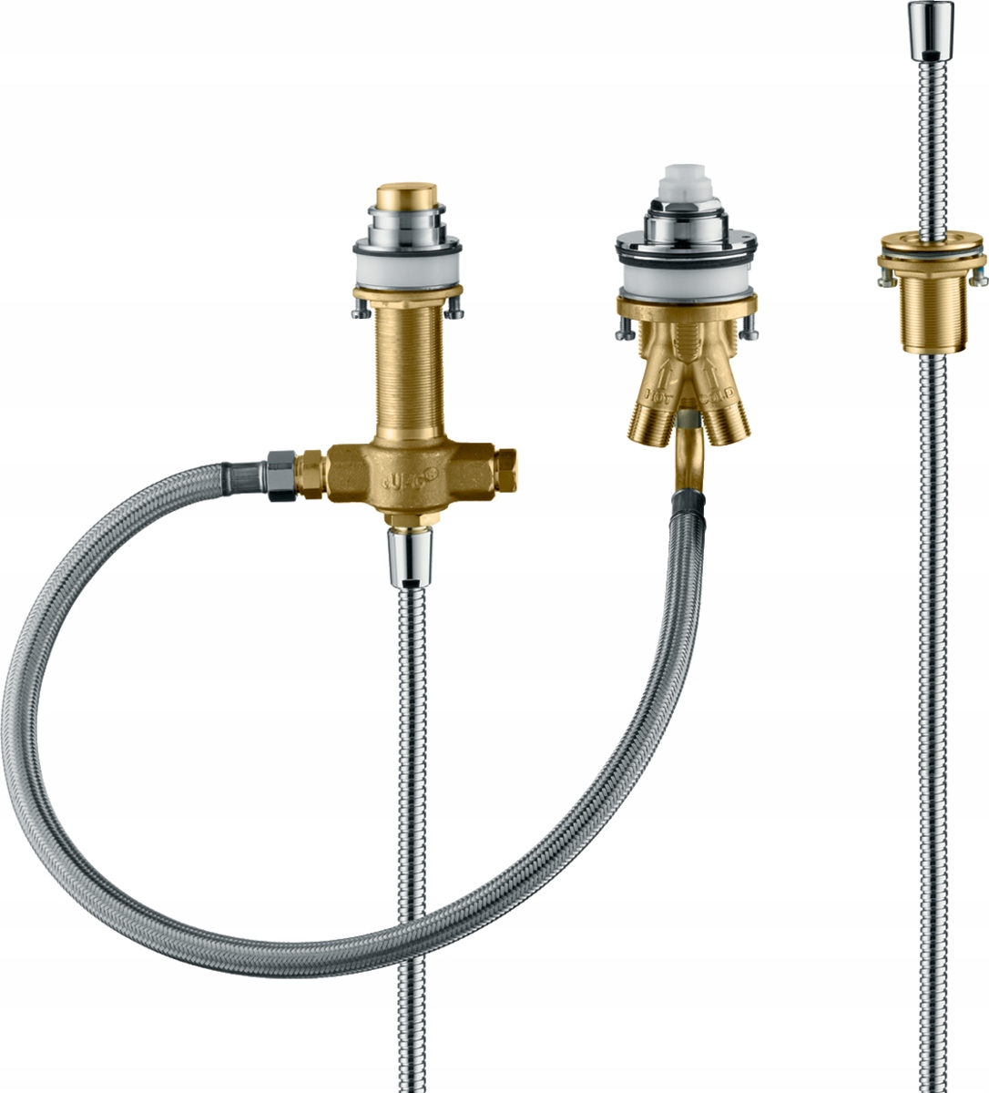Hansgrohe Základní těleso pro 3-otvorovou baterii