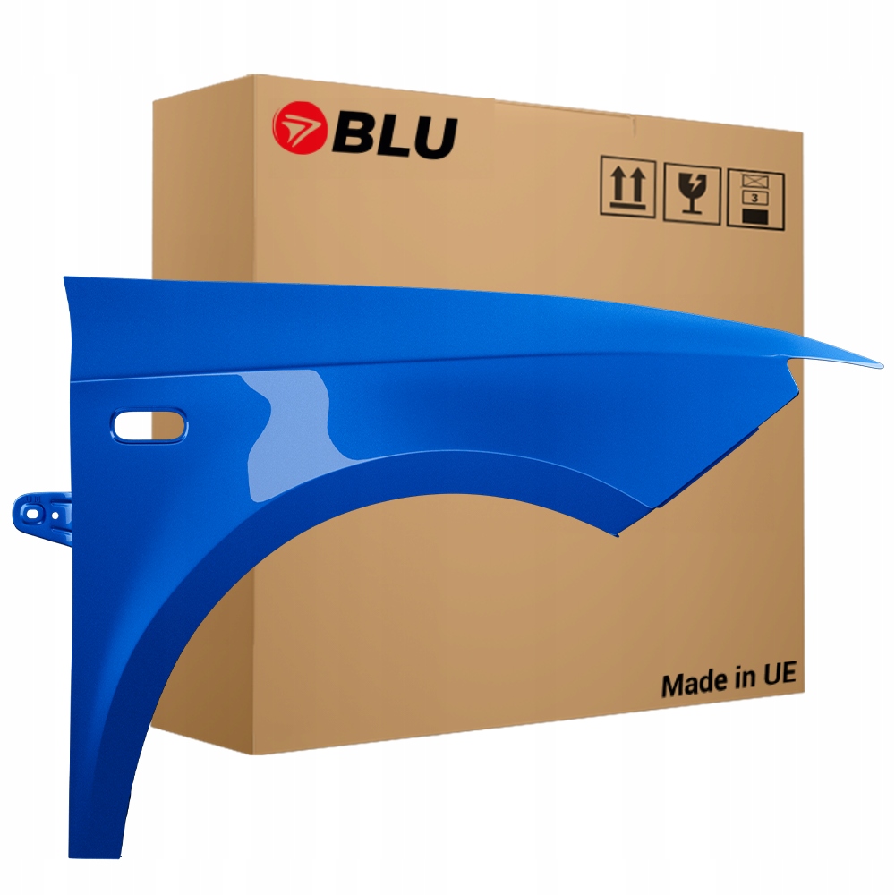 Blatník Blu Seat Ibiza IV 4 6J LW5P pravý modrý 08-17 přední pozink