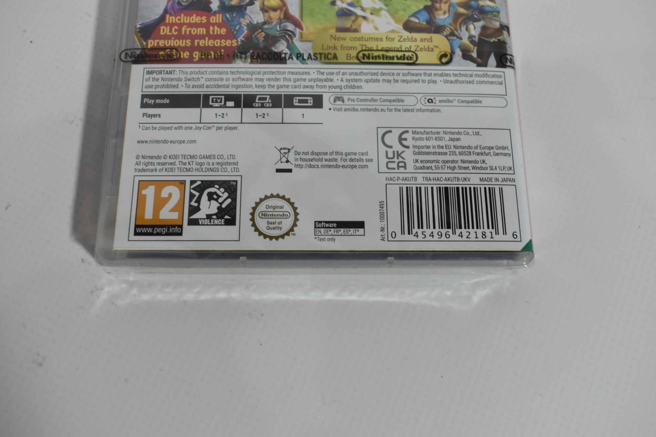 HYRULE WARRIORS DEFINITIVE EDITION SWITCH Wydawca Omega Force