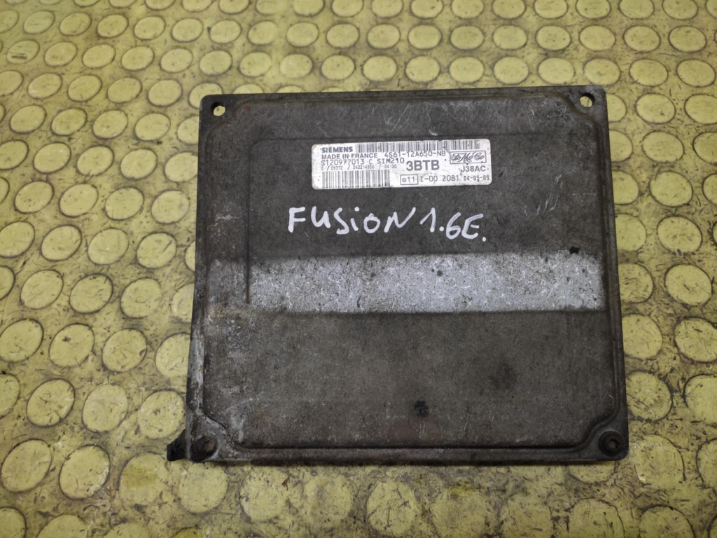 FORD FUSION 1.6 control unit of the engine 4S6112A650NB