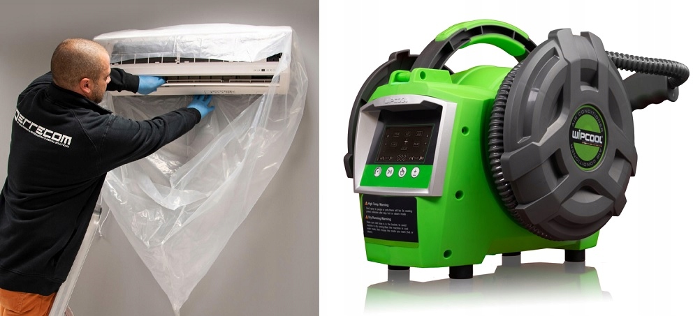 Naparovač s ozonátorom na umývanie klimatizácie C30S a krytom na umývanie klimatizácie