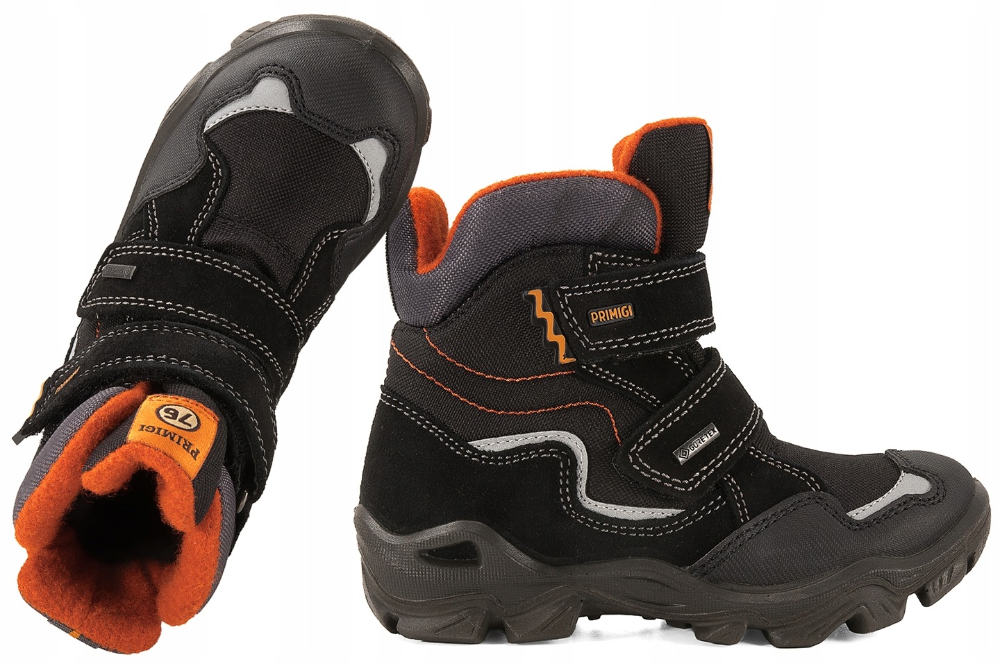 Primigi 2392000 Śniegowce Trzewiki Ocieplane Zimowe Z Membraną Gore-tex 34