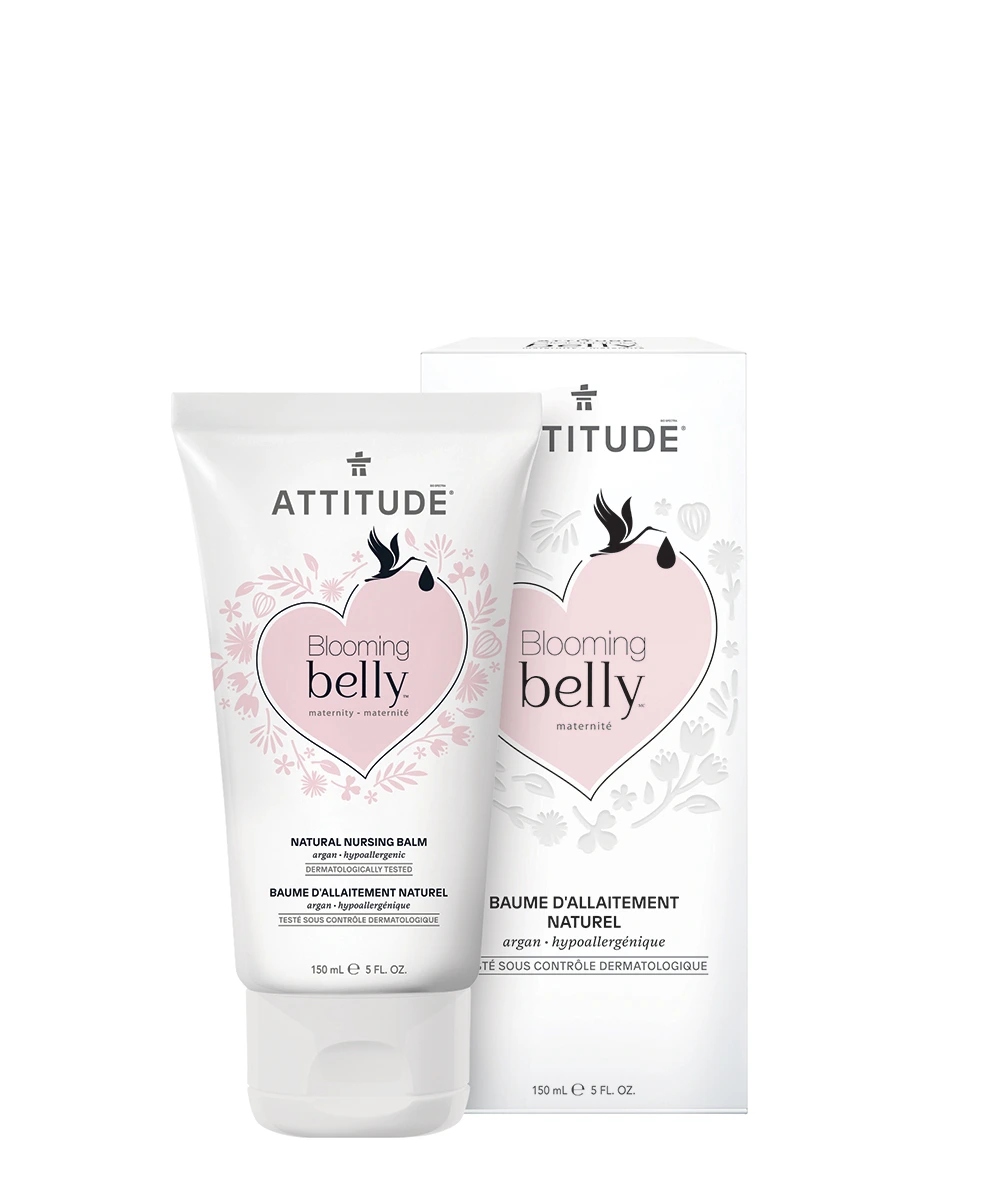 Attitude Blooming Belly Přírodní krém na bradavky s arganem (150 ml)