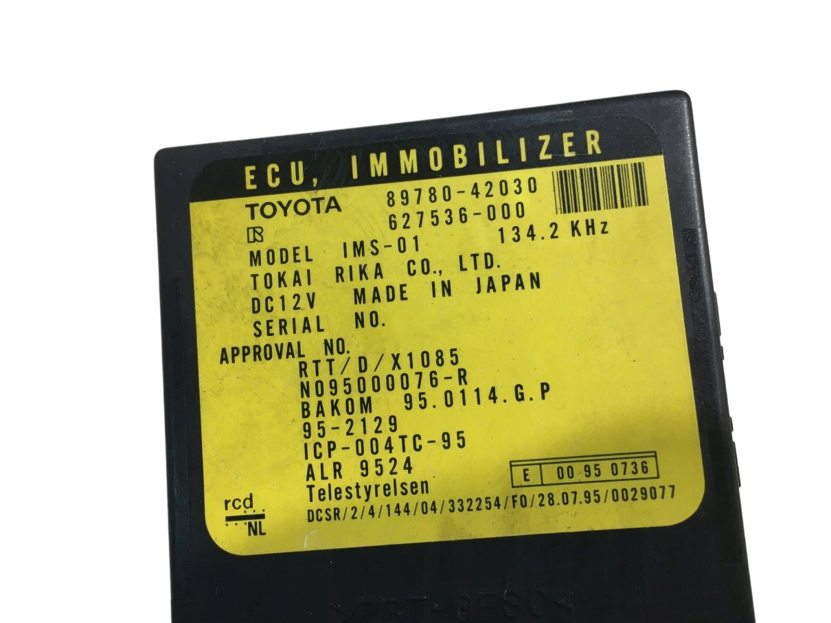 modulo IMMOBILIZERA TOYOTA RAV 4 e 89780-42030