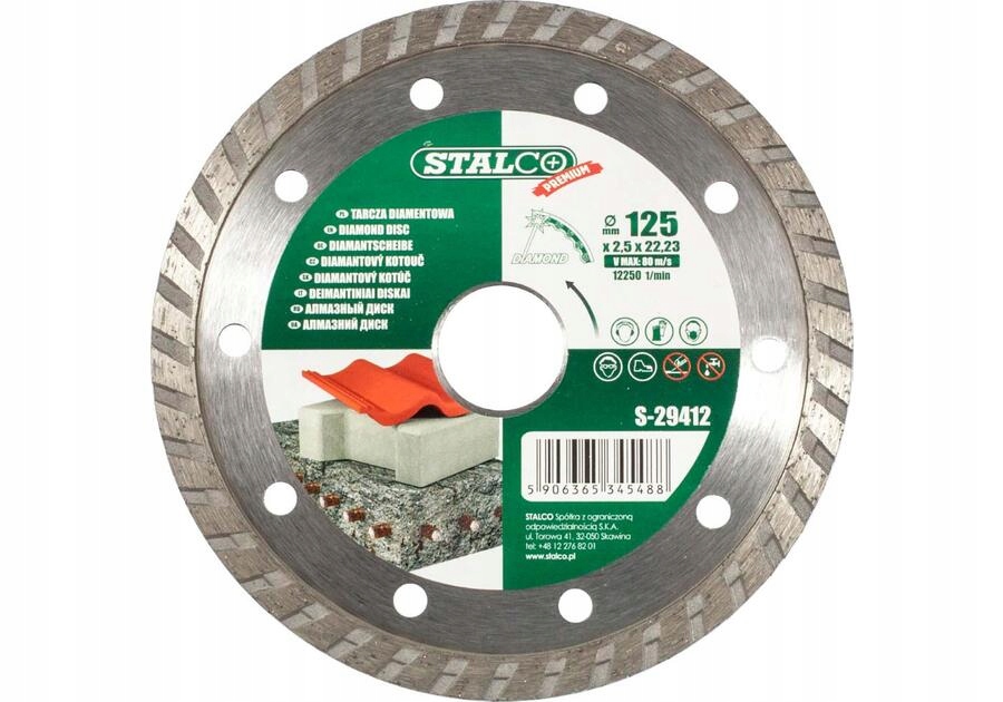Stalco Kotouč 230 mm Turbo Diam. „premium“