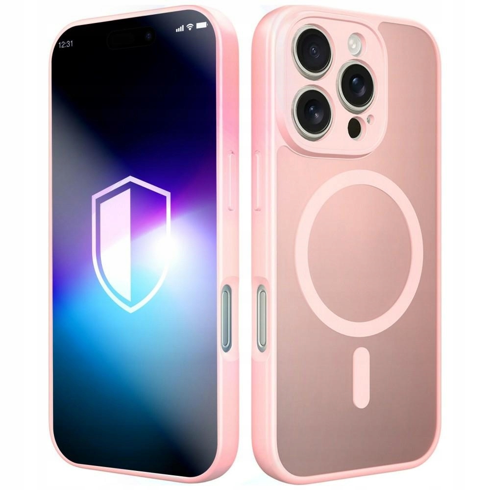 Etui 3mk Misty MagCase na iPhone 16 Pro Max różowe 3mk Protection