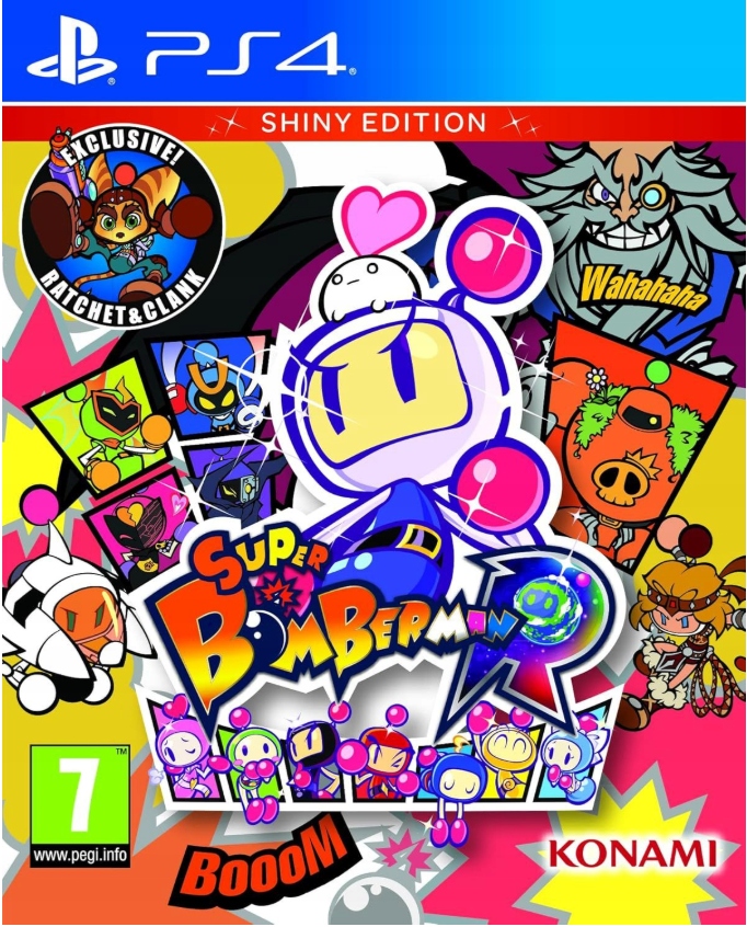 Super Bomberman R - Shiny Edition PlayStation 4 (PS4) pudełkowa