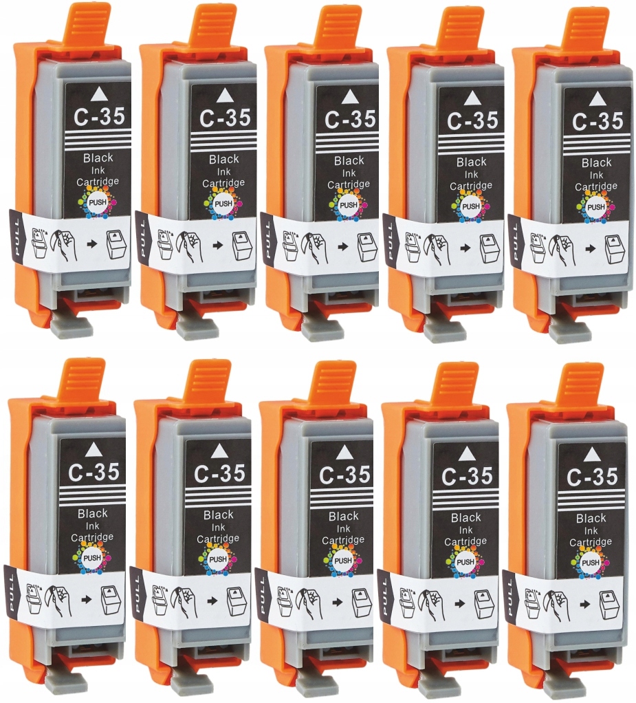 10x Tusz Canon PGI-35 iP100 iP110 mini260 mini320