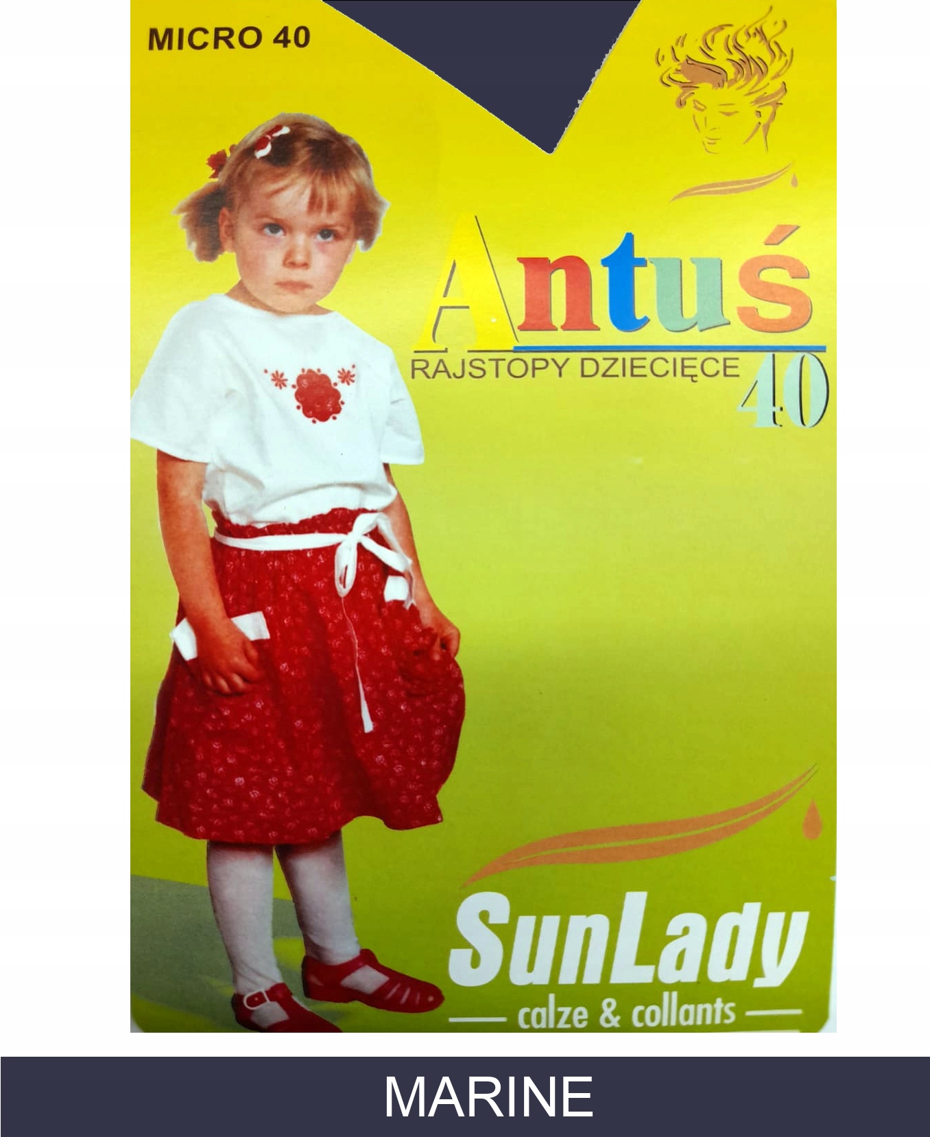 

Sun Lady Antuś Rajst. dziec. Mf 40den k.: Marine