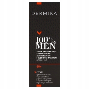 100% For Men 60+ Krém na obličej 50 ml Silně regenerační Dermika