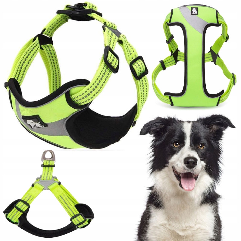 Levně Postroje Pro Psa Step-in Lehké Reflexní Truellove Daily Plus Žluté L