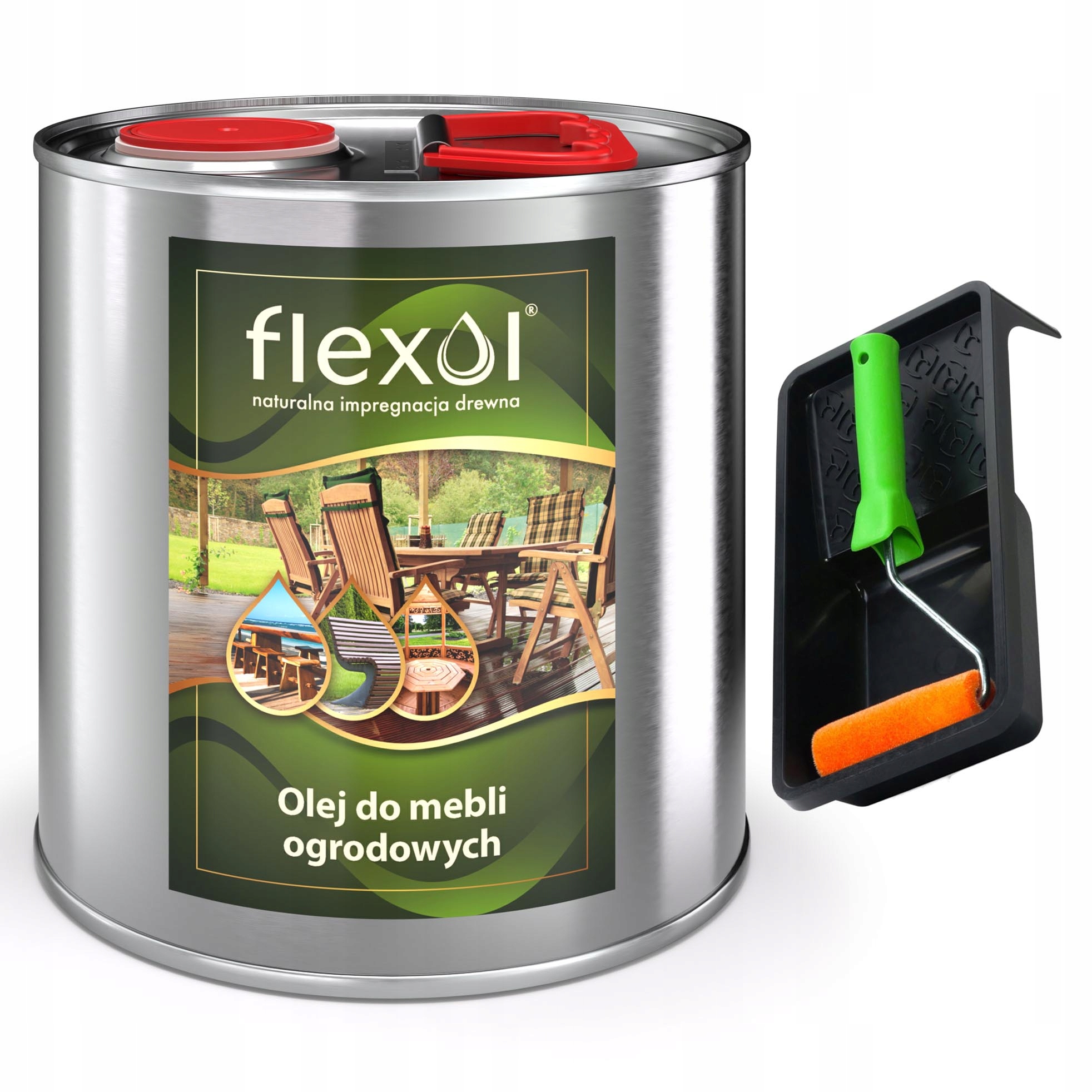 

Olej do mebli ogrodowych Kuweta 2,5 Litr