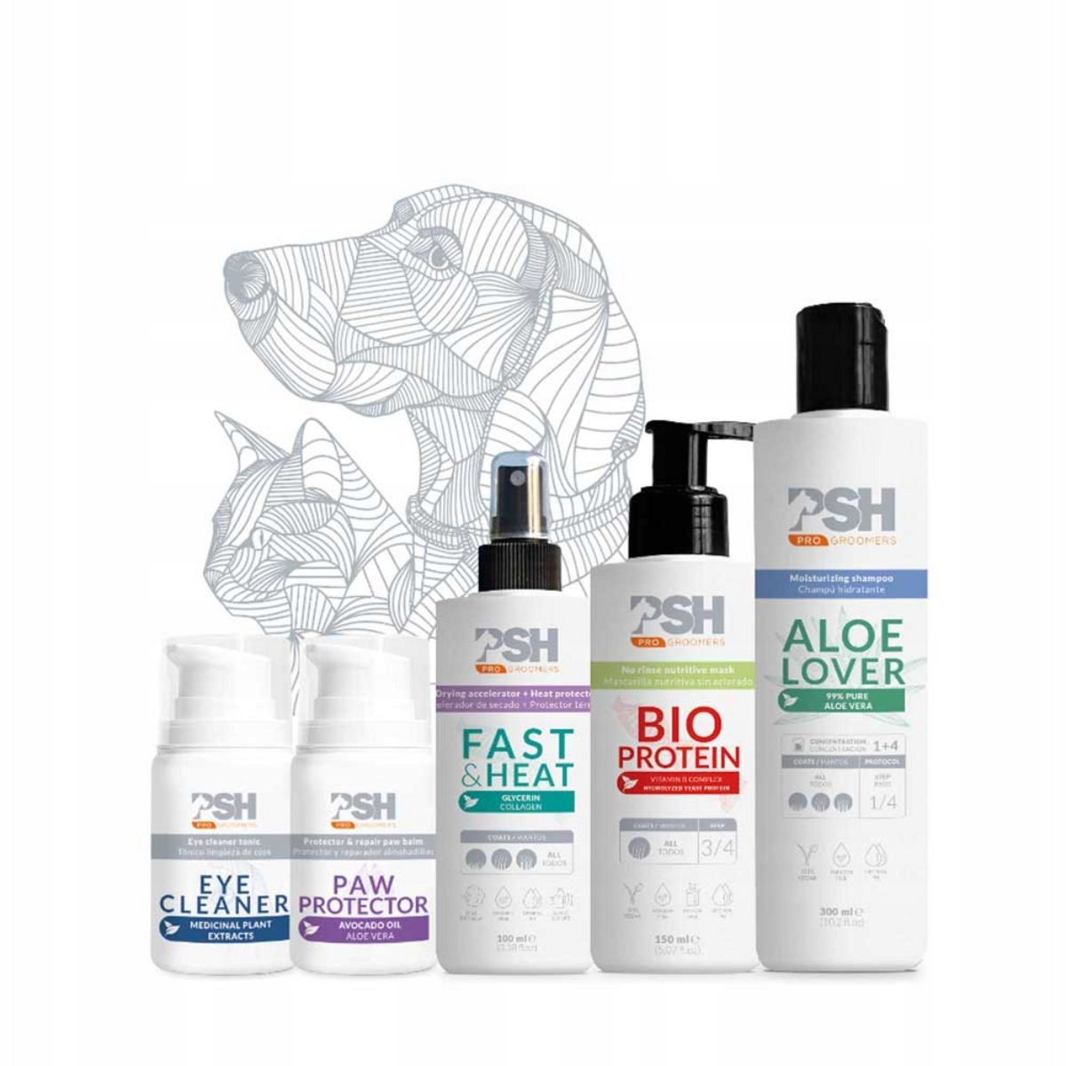 Levně Sada bestsellerů Psh Pet Box Beauty Ritual – 5 nezbytných kosmetických přípravků