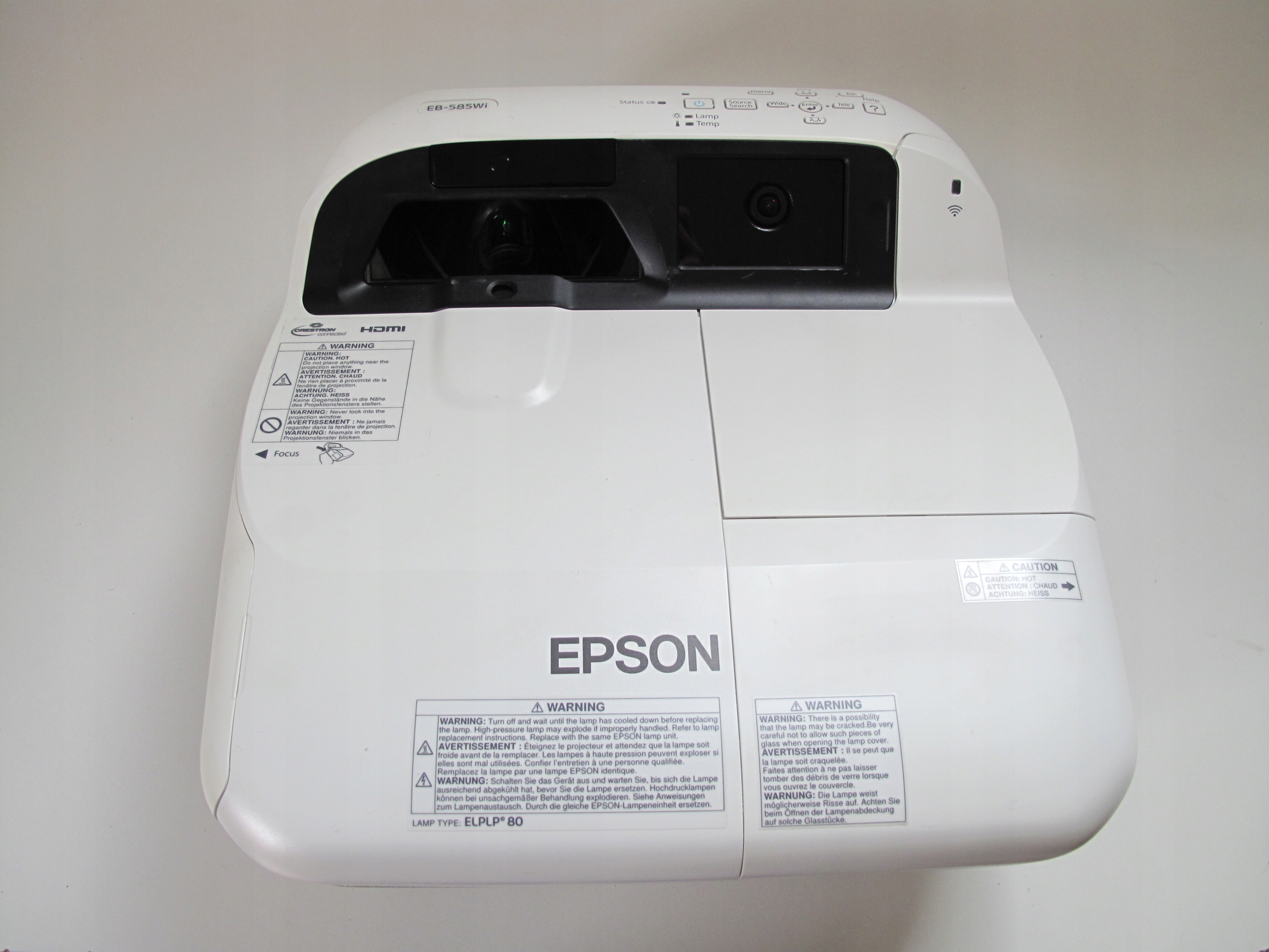 Projektor interaktywny Epson EB-585Wi 3300 Ansi 16:10 HDMI FV PISAK GRATIS Model EB-L210SF