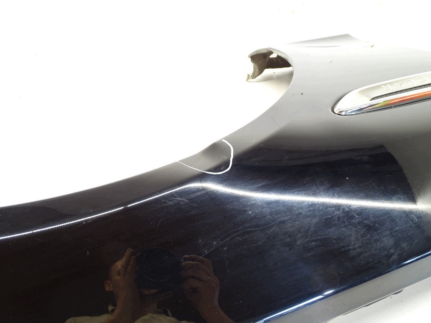 fender right front front JAGUAR XF II X260 EBONY BLACK JBC1807