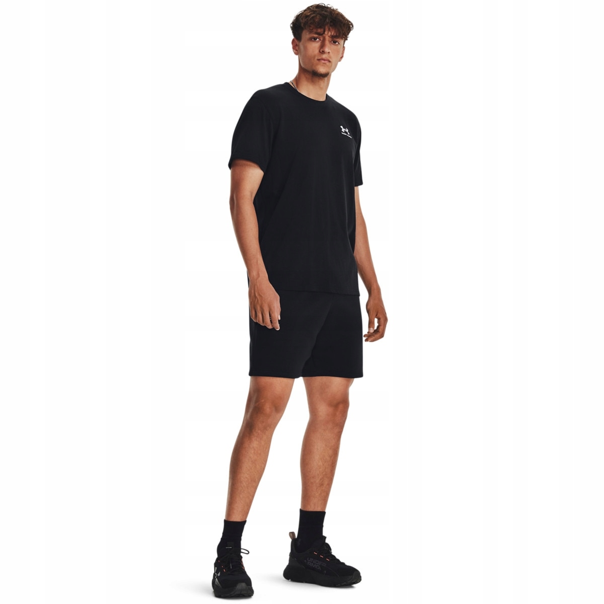Męskie spodenki dresowe Under Armour Ua Icon Fleece Short czarne XXL