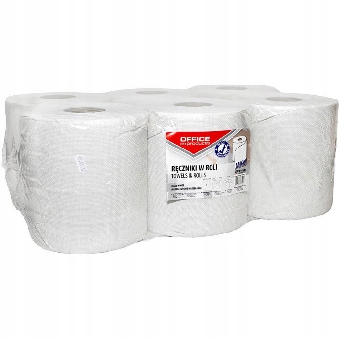 Levně Kuchyňský Ručník Maxi Bílý V Roli (6) 5213