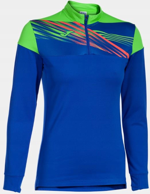 Dámská sportovní mikina Joma Elite X Royal-Fluor Green|S CH-7